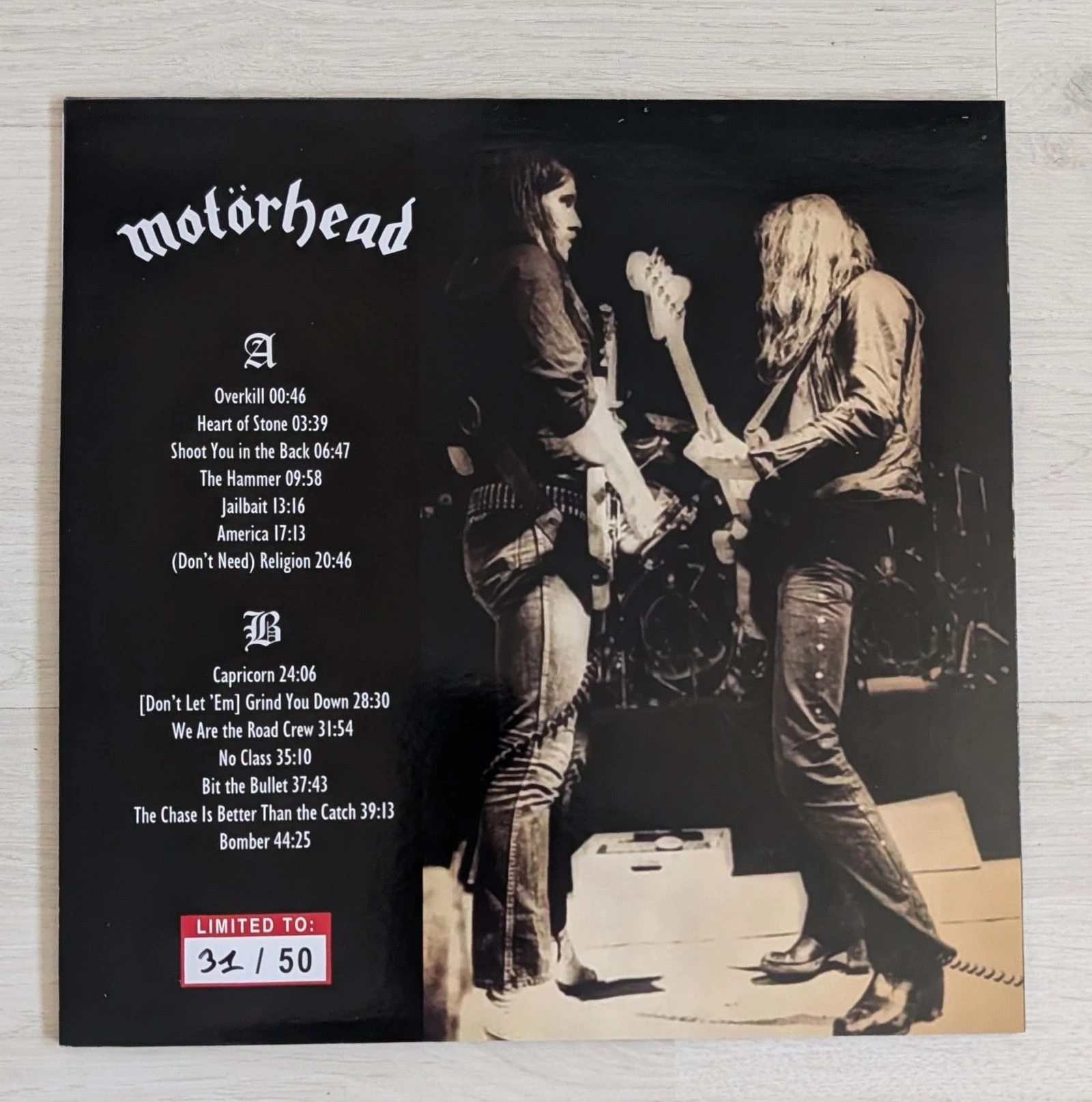 Motorhead vinilo edición numerada de color – photo 2